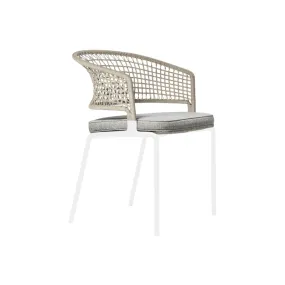 Chaise extérieur     Petit fauteuil CTR Lin/ blanc           TRIBU