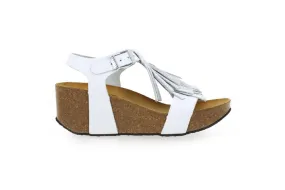 Plakton nu pieds sandale so tonka  e20 blanc antic